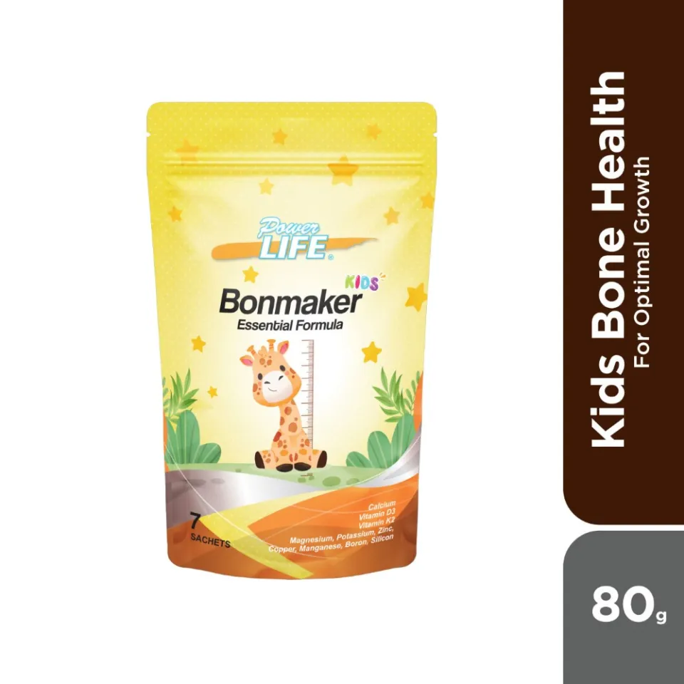 Powerlife Bonmaker Kids 7s Calcium for kids growth vitamin