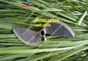 Dao băm chuối băm cỏ thân cây ngô lắp máy băm chuối mịn