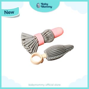🇲🇾 Ready Stock Portable Mini Silicone Bottle Brush with Casing Baby Bottle Brush Travel Brush Berus Botol Susu 奶瓶刷