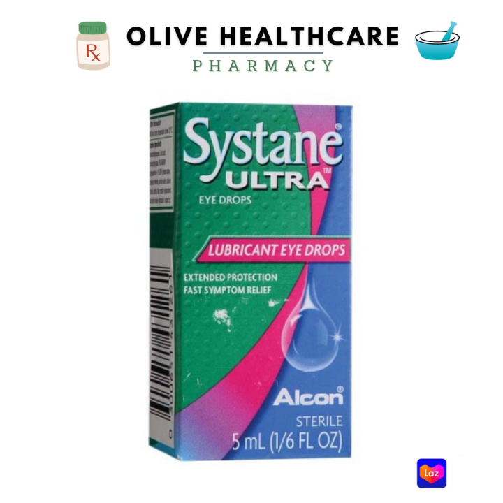 Alcon Systane Ultra Lubricant Eye Drops 5ml | Lazada