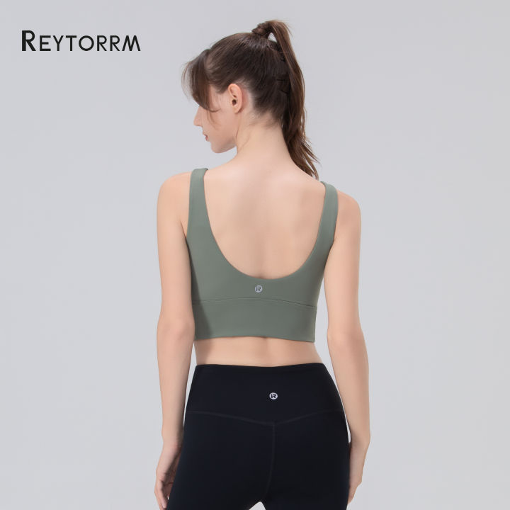 Reytorrm%20Sport%20Bra%20Push%20Up%20BH%20Pakaian%20Olahraga%20Kekuatan%20Tinggi%20Shockproof%20Fitness%20Vest%20Running%20Yoga%20Bra%EF%BC%88WX015)%20-%20Image%206