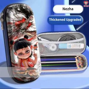 [SG Seller]3D Cartoon Hard EVA Pencil Case Space Astronaut Lion Elephant Large Capacity Kids Stationery