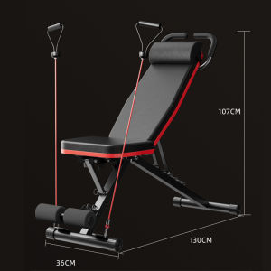 Adjustable Folding Fitness Bench Dumbbell Weight Bench Home Sit Up Exercise Bench