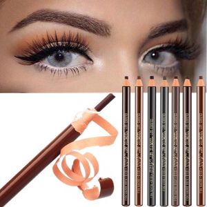 Brushed eyebrow pencil 5 colors natural waterproof lasting eyeliner beauty makeup brush eyebrow pencil makeup tool
