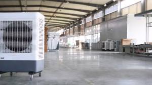 Mobile industrial air cooler single cooling commercial refrigeration air conditioning fan evaporative cooling fan