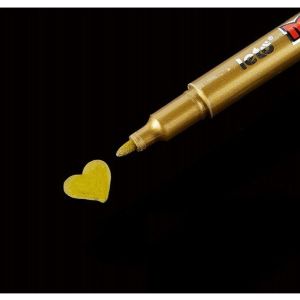 Metallic Markers Pen Gold and Silver Art Design