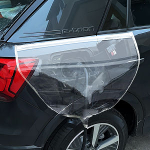 Universal Magnetic EV Charging Port Cover PVC Rainproof Electric Car Charging Port Outdoor Protector Waterproof Dustproof Auto Accessories