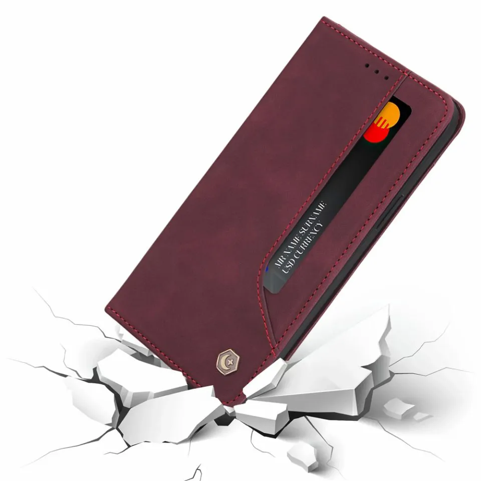 Casing Untuk Vivo V9 Genuine Super Wallet Case PE Leather Full 360