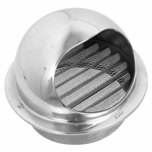 Exhaust cover 304 Stainless Steel Exhaus Hood Ventilation Vent cap Exhaust Cap Range Pipe External Wall Air Outlet Exhaust Coverdaily shipping