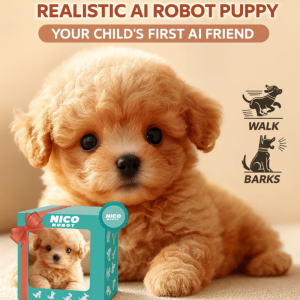 My Realistic Robot Puppy Walking Barking Interactive Pet Dog Gift for Kids