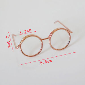 [Sirola] บ้านตุ๊กตาแว่นตาจิ๋ว3.5ซม. โมเดล DIY สำหรับเด็กเล่นสมมติของตกแต่งของเล่น