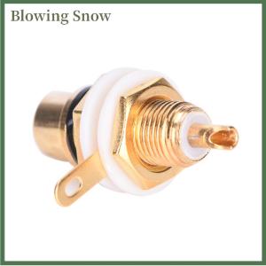 Blowing 10 chiếc đầu nối giắc cắm gắn bảng điều khiển khung gầm cái RCA mạ vàng bán chạy