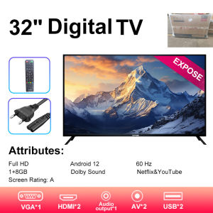 Expose Television 32 Inch Smart TV Android 12.0 Tv 43 inch FULL HD Bluetooth Television 50 inch TV Digital Smart TV