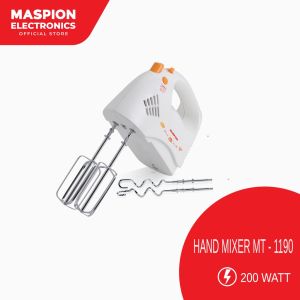 Maspion Hand Mixer Kue Roti - MT1190 - GRATIS ONGKIR Jabodetabek