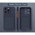 Redmi Note 13 Pro Plus Note 13 Pro Note 13 Note 12 Pro Note 12s Note 12 Pocket Silicone Card Wallet Phone Case. 