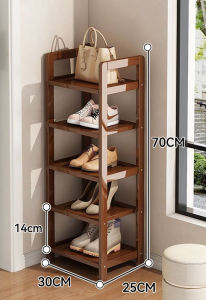 Hộ gia đình nhỏ giá để giày cửa sàn nhiều lớp giá để giày góc có giá đựng đồ đơn giản và chắc chắn công suất lớn giá để giày