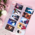 MKEB PP A4 Kpop Photocard Binder DIY Transparent Photo Album Refill Pages Stationery Multiple Pockets Card Stamp Die Jewelry Storage. 