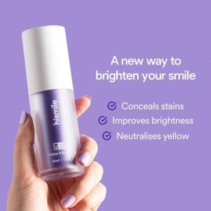 v34 colour corrector hismile Teeth Whitening purple teeth whitening tooth my smile toothpaste original Tooth Stain Removal pemutih gigi kuning ubat gigi kuning tartar remover