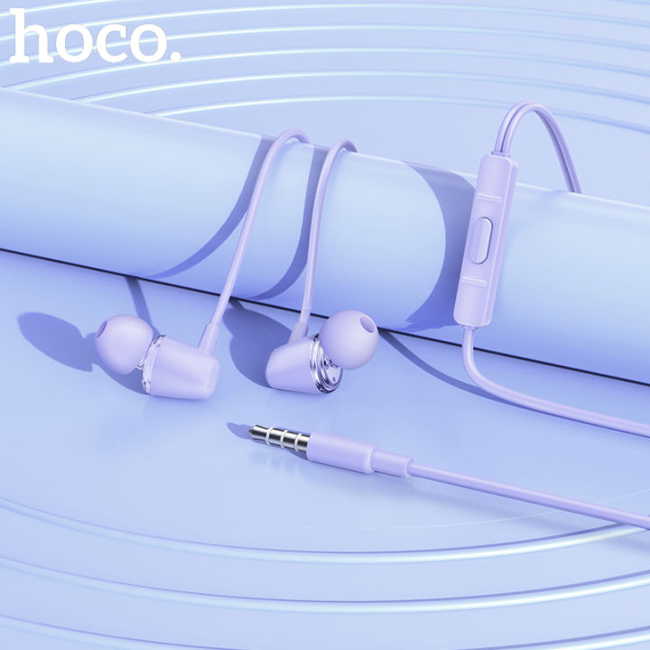 Hoco 100% Oriainal M107 3.5mm Wired Earphone In-Ear Earphones Bass ...