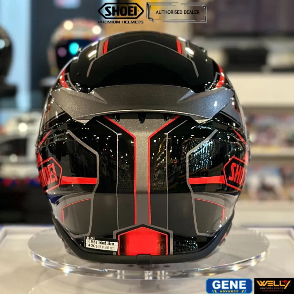 SHOEI NXR2 (Z-8) Prologue TC1 Black Red Top Performance Sport Full