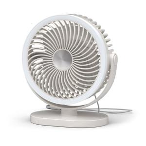 Portable Camping Fan With Night Light Ceiling Fan 360 Degree Rotation Quiet Electric Fan USB Powered Fan For Desktop