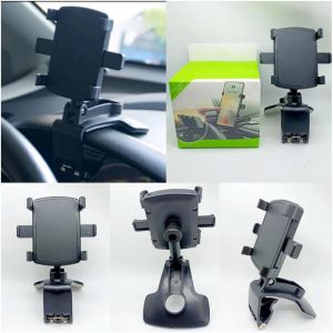 Phone Holder Mobil HD35/ HD-35 Universal Anti Slip Model Jepit Multi Fungsi