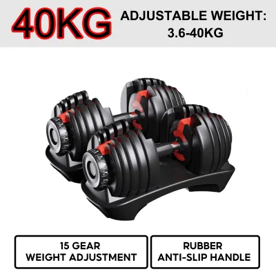[Local Stock] Adjustable Dumbbell Set Weight Dumbbell Stand Perfect for Home Gym Workouts Dumbbell