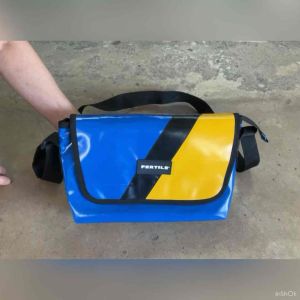 FERTILE กระเป๋าผู้ชาย#กระเป๋าผู้หญิง #กระเป๋าสะพายแนววินเทจ ขนาด12นิ้ว