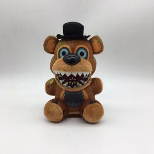 1ชิ้นห้าคืนที่ Freddy S 4 FNAF ของเล่นตุ๊กตาตุ๊กตาชิก้าบอนนี่จิ้งจอกตุ๊กตาหมีเฟร็ดดี้18ซม. ตุ๊กตาของเล่นยัดไส้ตุ๊กตาของขวัญสำหรับเด็ก