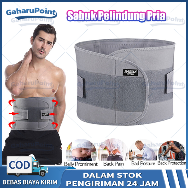Korset Sabuk Pembakar Lemak Pelangsing Pria /Waist Trainer Body