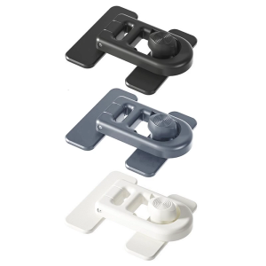 Pack of 2pcs Baby Safety Toilet Lock Quick Installation Drawer Locks for Almost All Toilets Secure Rotating Design