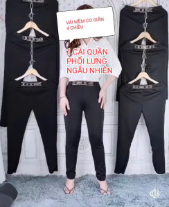 10 CÁI QUẦN DÀI NỮ/ VẢI  CO GIÃN/ BAO ĐỔI TRẢ/ TẶNG QUÀ