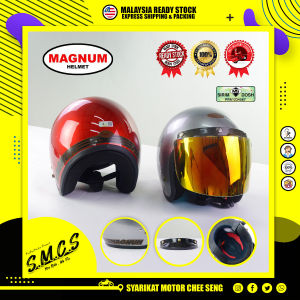 MAGNUM Helmet M8 NEW (100% Original) Sirim Certified Topi Keledar Motorsikal Helmet Murah MS88 SGV99 头盔 RS88 SG88