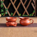 Chén tống tử sa gốm sứ, chén uống trà đạo Tâm Ý Quán. 