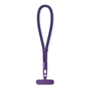 Short Phone Tethers with 360 Rotating Wearable Not Loss Wrist Strap Strong Polyester Braided Mobile Phone Lanyard