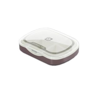 Kotak Tempat Obat Vitamin Harian 6 Sekat Kotak Obat Sekat Pil Box