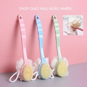 Bàn Chải Cọ Lưng Nhật Bản JYoohome Size 35cm Cây Cọ Lưng Cán Dài Bông Mềm Mại Tẩy Da Chết Kì Lưng