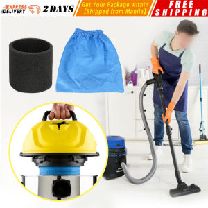 For Karcher MV1 WD1/2/3 SE4001 Vacuum Cleaner Spare Parts Accessories Fabric Bag Filter Cotton Wet/Dry Foam Textile Filter Karcher-Textile-Bag-Kit