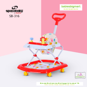 Baby Walker Spacebaby Space Baby SB 316 Musik Babywalker Dorongan
