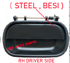 J07S04 DOOR OUTER HANDLE ISUZU NKR NQR NPR66 HICOM ( STEEL HANDLE )