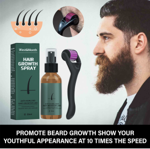 Moisturizing Beard Growth Promoting Spray Kit