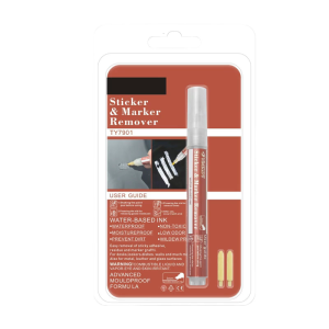 Adhesive Stuff Remover Pen Sticker Remover for Removing Glues Adhesives Tape Sticker Residues on Glass Metal Leather
