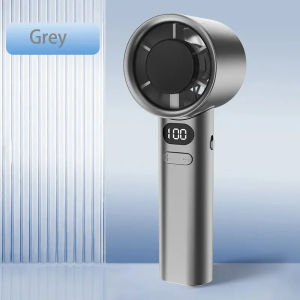 【SG Local Stock】Handheld Fan 120 Speed Mini Bladeless Fan USB Rechargeable Air Cooler Strong Wind Quiet Cooling Fan