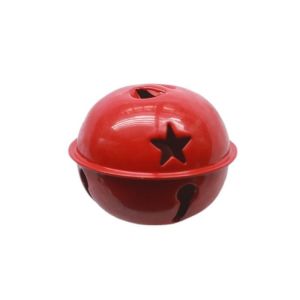 SIRENXI Đầy màu sắc Chuông giáng sinh Thủ công Sắt Chuông Cây giáng sinh Đa chức năng Ngôi sao năm điểm CHUÔNG leng keng giáng sinh Dành cho Diy