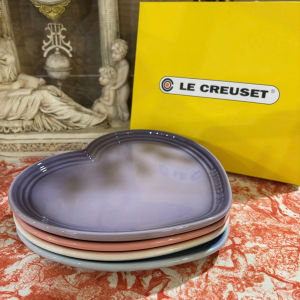Bộ 4 dĩa LE CREUSET Trái Tim 9 -Set of 4 LE CREUSET Heart plates 9