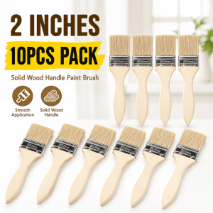 10pcs Paint Brush Multipurpose High Quality Brush 1 2 3 4 5 6Inch for Wall Wood Furniture Painting