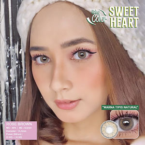 Softlens Normal Living Color SWEETHEART 14.4mm Gratis Tempat Soflens