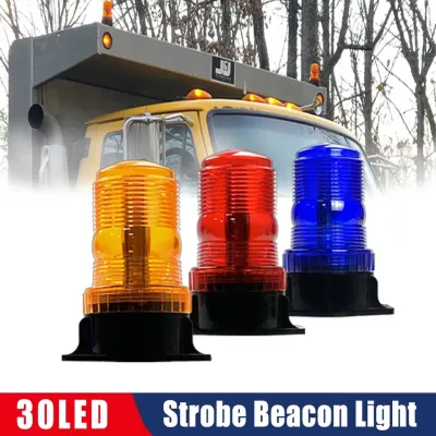 Lampu Rotary 24 Volt Truk Petir Lampu Rotary 12 / 24 Volt 1 Mode Led Rotari Truck Blitz Kedip 018