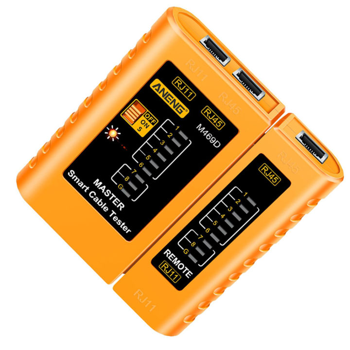 1/2/3 Network Cable Tester Tool for Cat5 Cat5E Cat6 Reliable