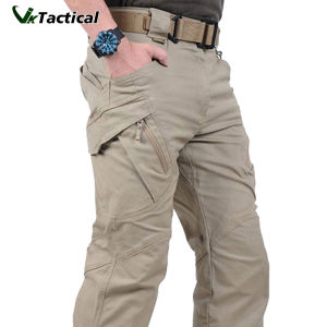 Tactical pants For Men cargo pants seluar tactical lelaki casual straight leg pants Tenoctor pockets seluar kargo lelaki